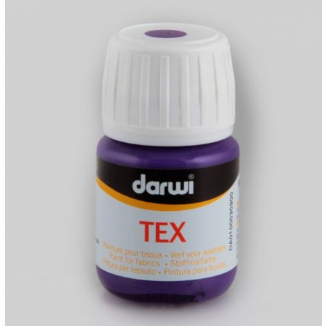 Farba do Tkanin Darwi Tex 30ml, Fioletowa